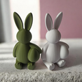 00073 - Easter Bunny with egg