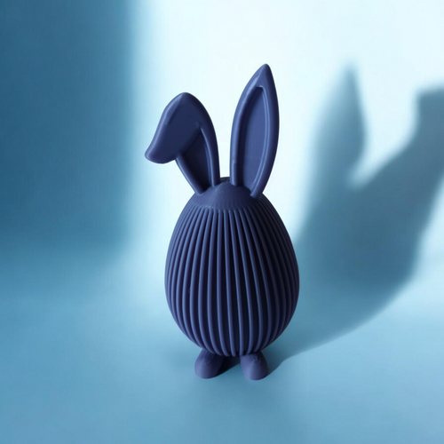 00009 - Easter bunny with bended ear