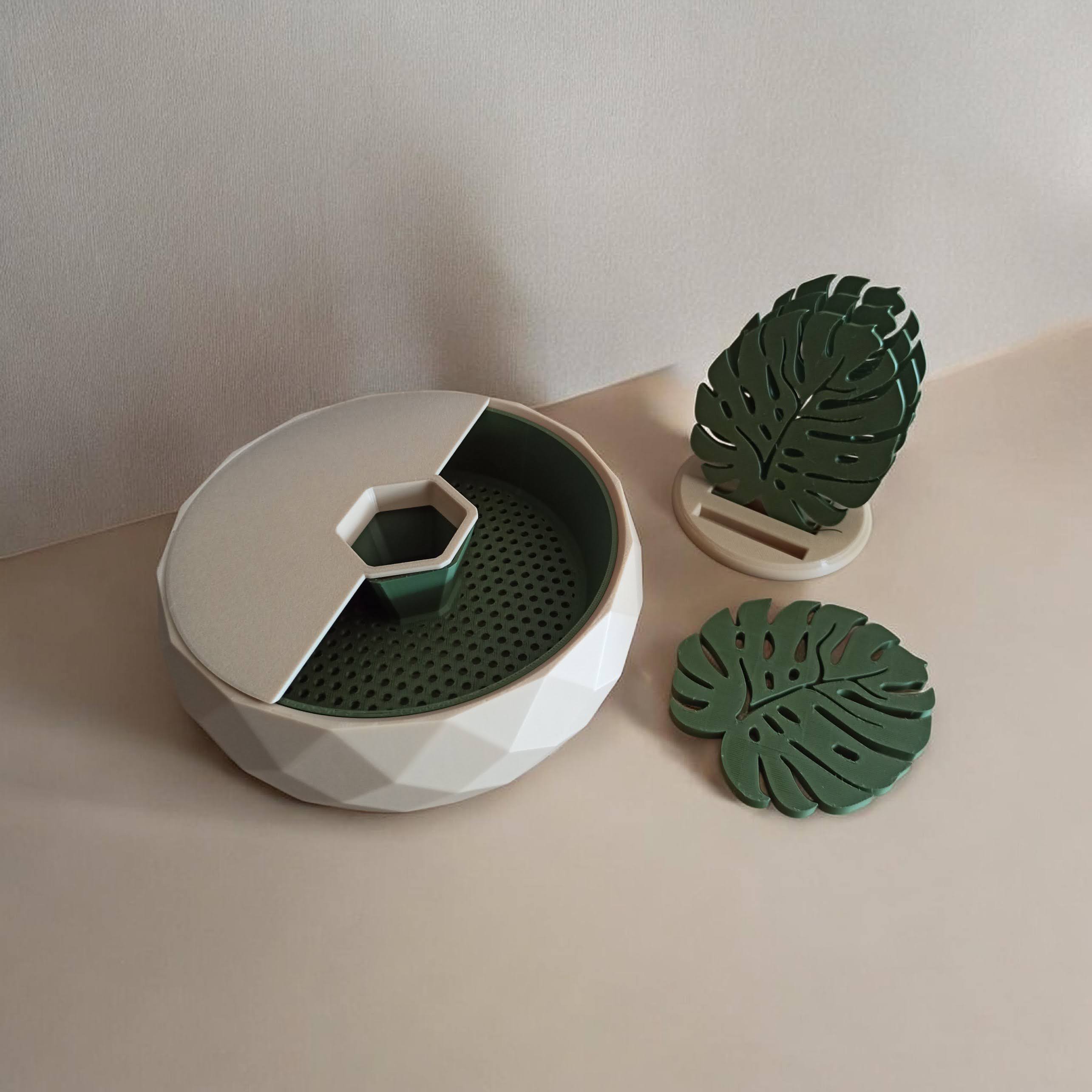 00104 - Combo Bowl & Coaster