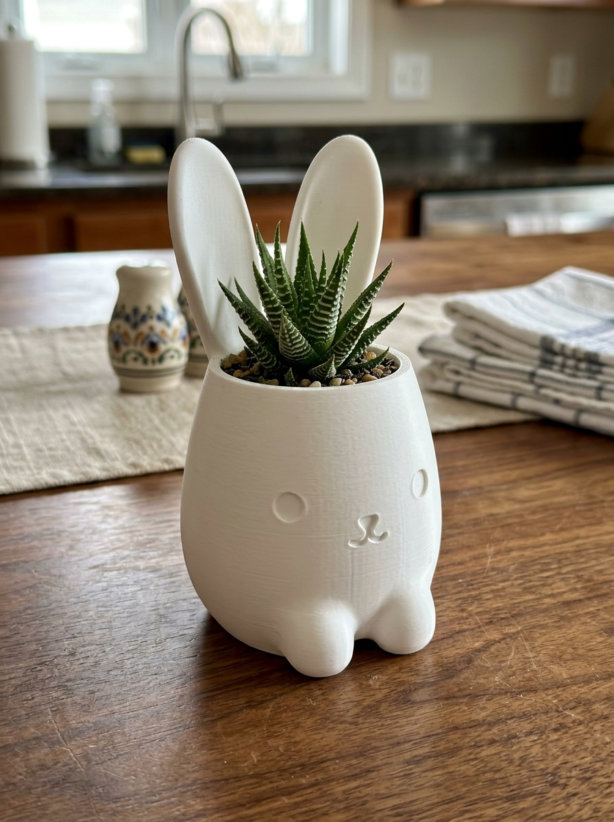 00016 - Bunny planter
