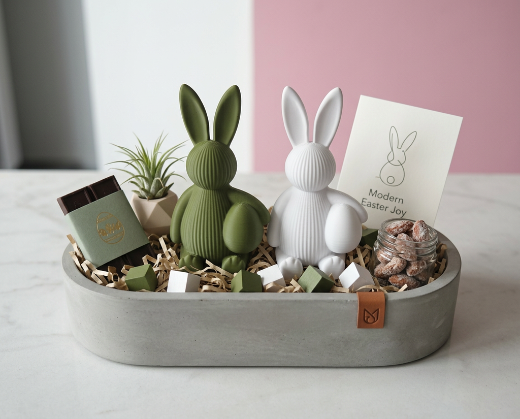 00073 - Easter Bunny with egg