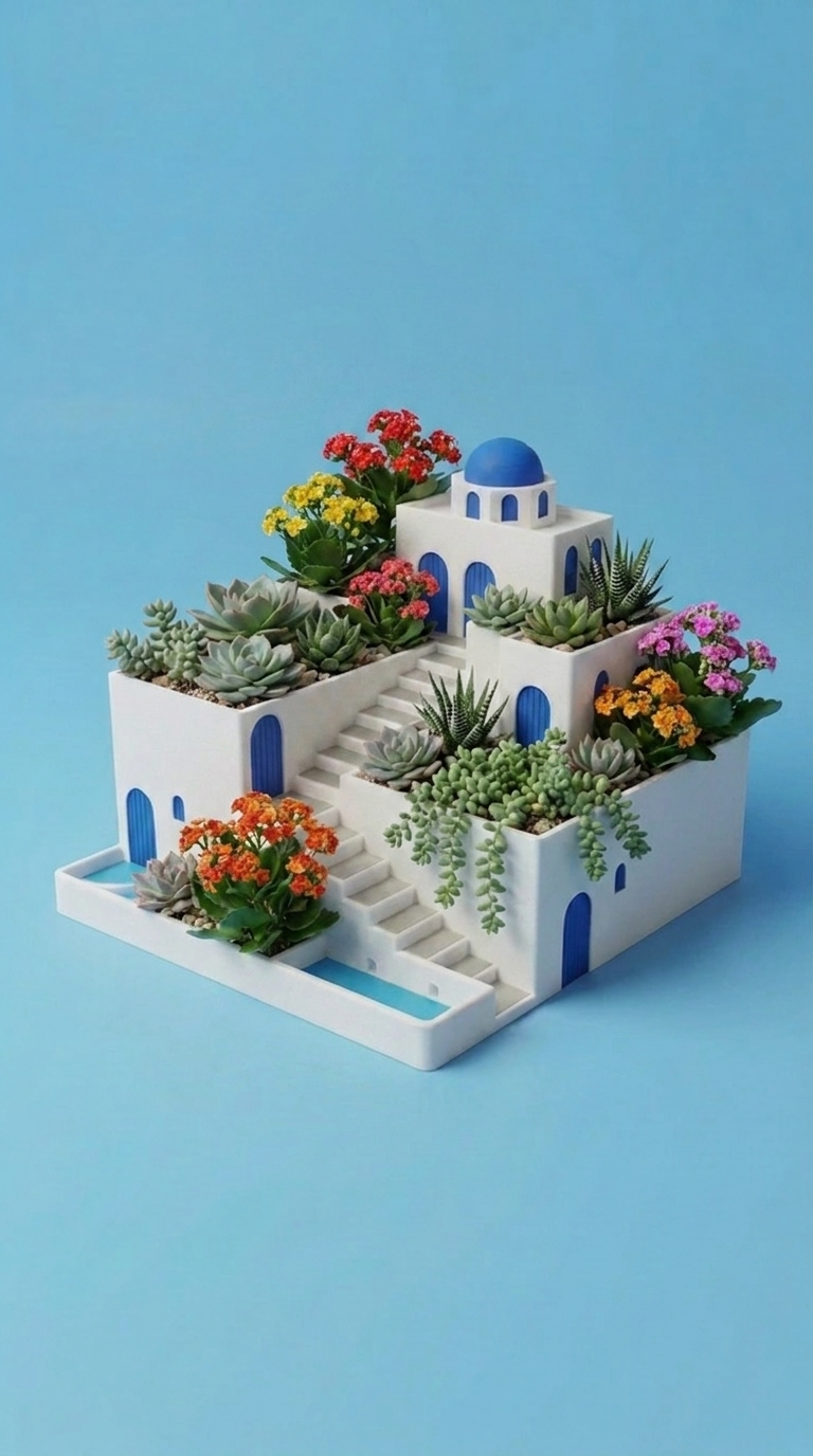 00112 - Santorini arrangement