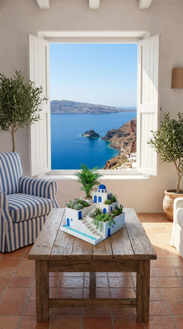 00112 - Santorini arrangement