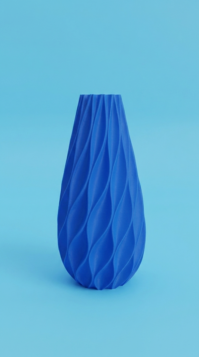 00141 - Blue vase
