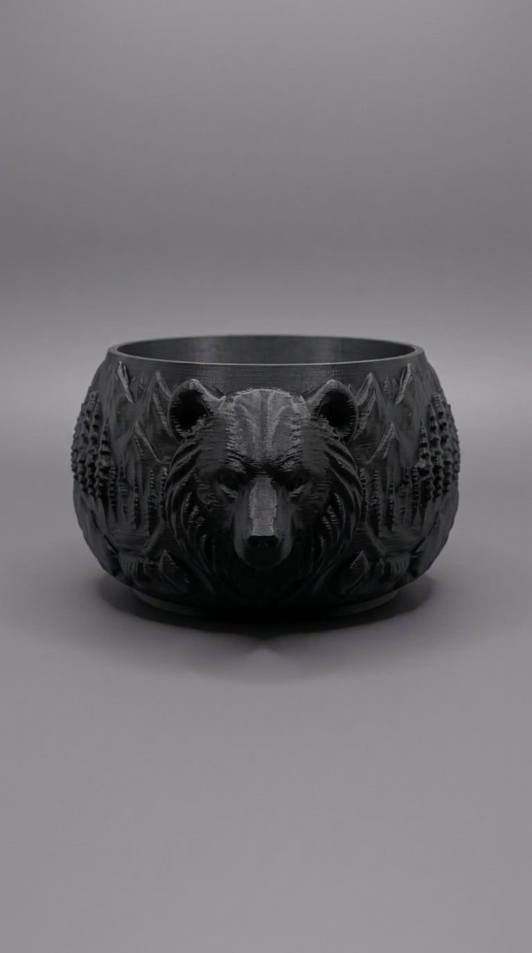 00148 - Bear Planter