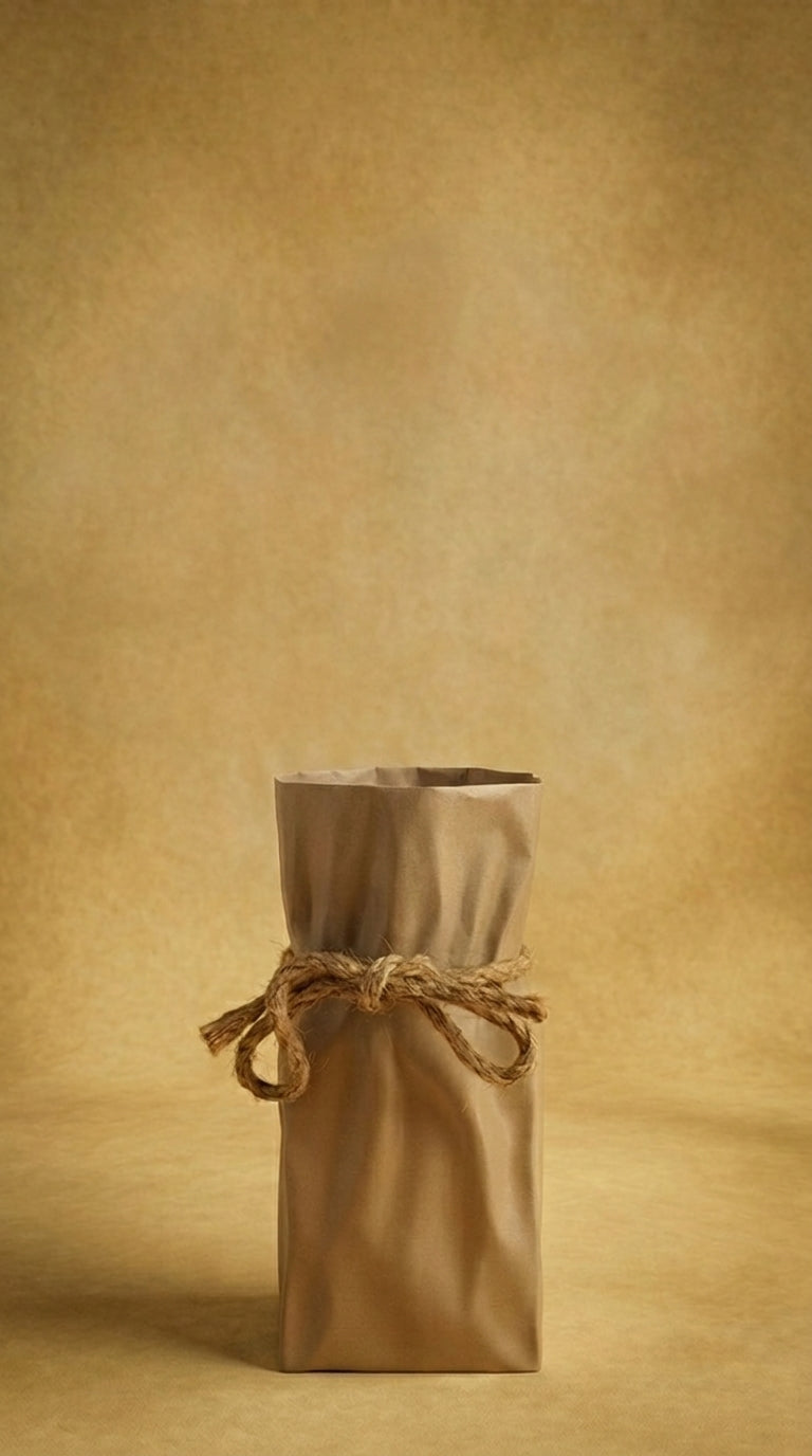 00155 - Paper bag vase