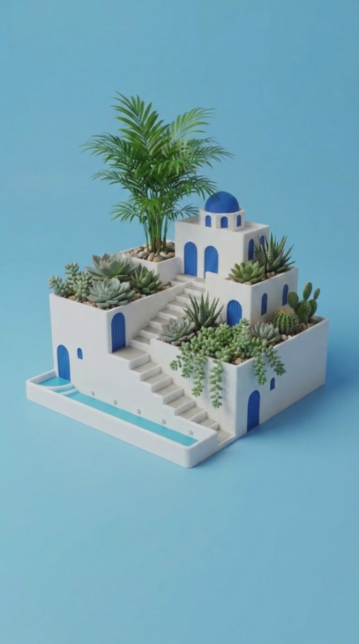 00112 - Santorini arrangement